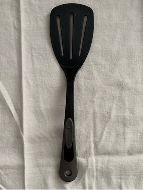 Tailor Made Products Black Slotted Turner Spatula